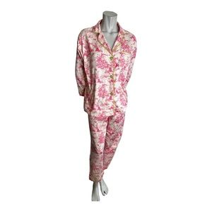 XS BEDHEAD, Made in Fabulous LA, Pink Floral Pajama Set